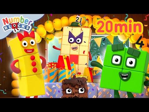 Happy Birthday YouTube Kids! | Learn to Count 123 | Cartoon for kids | @Numberblocks - Kingdom Kids Zone, Little Learners - Numberblocks