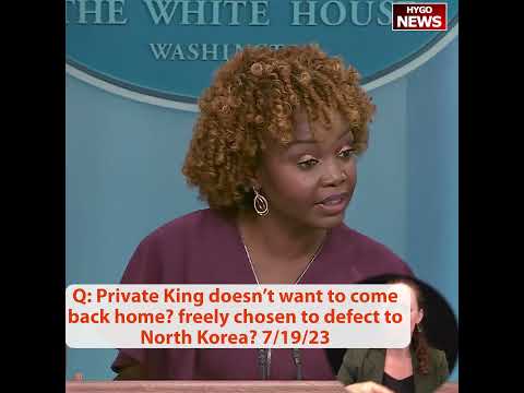 KJP On Private King North Korea Defection: "Can't Get Into Hypotheticals"