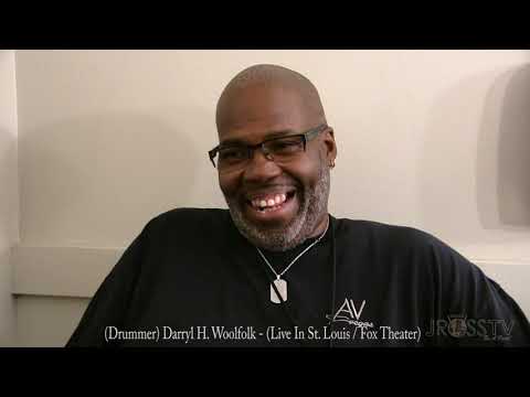 James Ross @ (Drummer) Darryl H. Woolfolk - "Gladys Knight Band" - www.Jross-tv.com