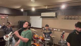 クロマニヨンズ『ペテン師ROCK』コピー　スタジオ練習