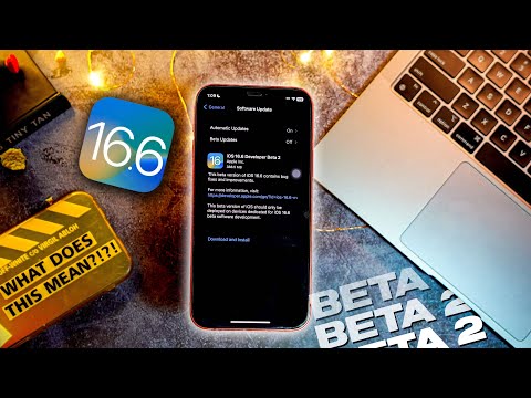iOS 16.6 Beta 2 RELEASED -  NEW FEATURES AND CHANGES!