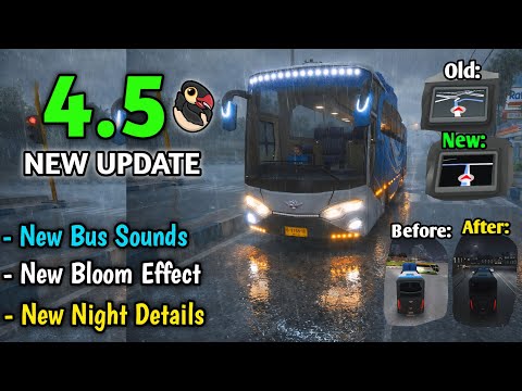 BUS SIMULATOR INDONESIA 4.5 STABLE UPDATE IS HERE! 🚍🔥 Full Changelog, New Features & Gameplay