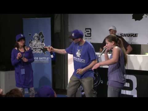 Sara vs Bellatrix - 1/2 Final - 2nd ‪Beatbox Battle World Championship