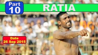(1) Ratia (Haryana) Kabaddi Touranament 26 Sep 2015