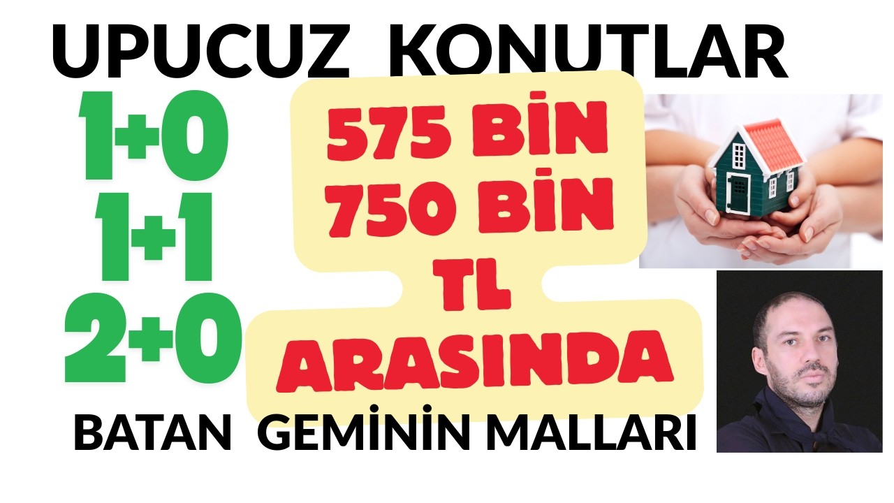 575 Bin TL'ye 1+1 Daire Krediye Uygun En Ucuz Daireler Bu Videoda Boş Mezar Var Gel Vatandaş