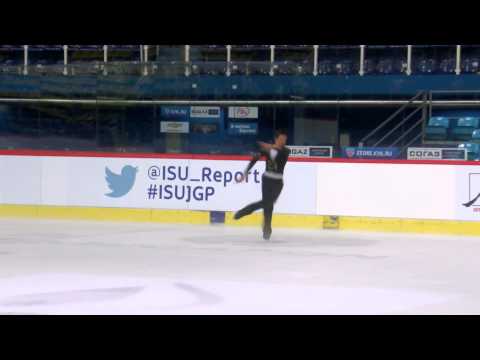 ISU 2014 Jr Grand Prix Zagreb Men Free Skate Daniel SAMOHIN ISR