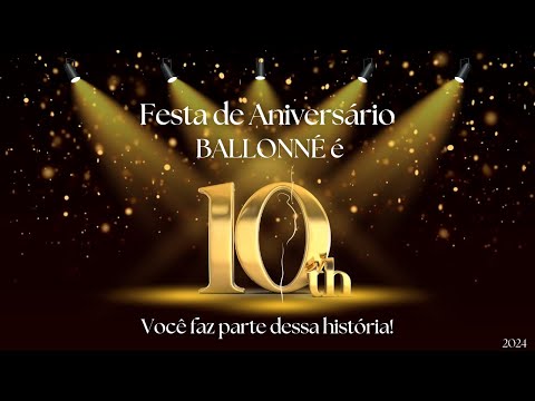 Teaser   Coquetel 10 anos Ballonné