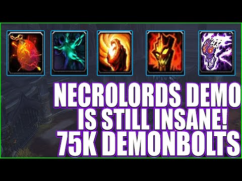 NECROLORDS DEMO IS INSANE - 75k DEMONBOLT ONESHOTS EVERY GAME 9.2.5  Season 3 PvP Demonology Warlock