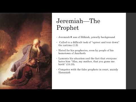 Jeremiah Historical Presentation