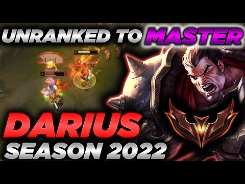 Unranked to MASTER Season 12 #1 - Darius Toplane - How to Escape Bronze