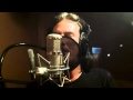 Charlie Wayne- in studio cutting vocals on "Cry of the Raven" album