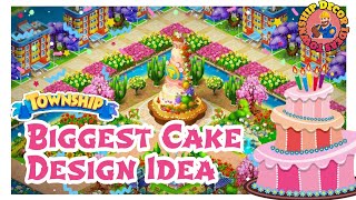Township Biggest Cake Design Idea || Township Decor Ideas ||