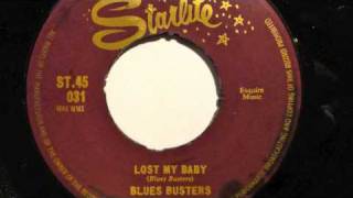 BLUES BUSTERS LOST MY BABY JA 60'S R&B 45