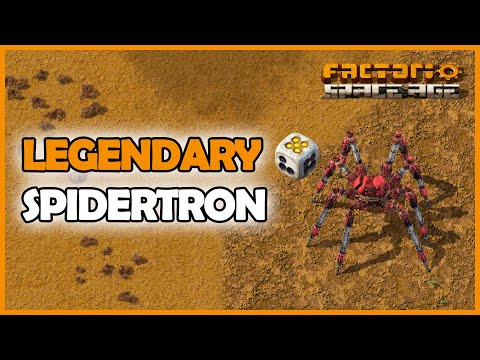 Unbelievable LUCK - LEGENDARY Spidertron - Factorio 2.0 Space Age