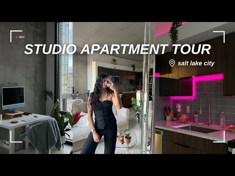 studio apartment tour slc