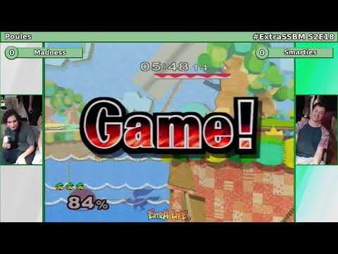 Melee @ Extra Life Café S2E18 - Madness (Luigi) vs. Smartease (Falco) - Winners Round 1