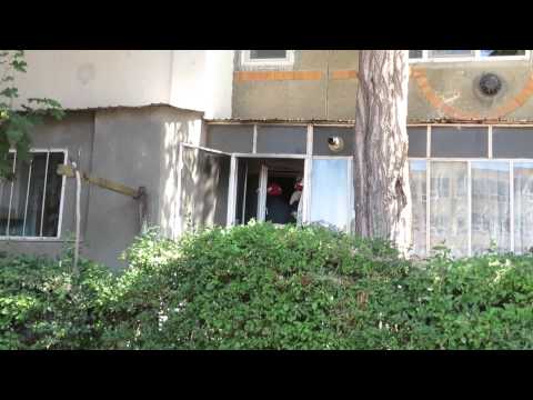 Incendiu la blocul 8 din Viziru I. Stiri Braila - Probraila.ro