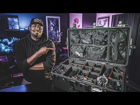 $30K Gear Case Tour - BTS Of All Of My Camera Gear