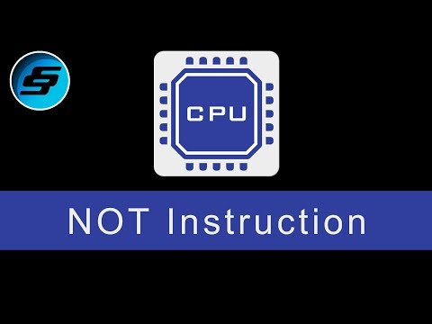 NOT Instruction Assembly Programming