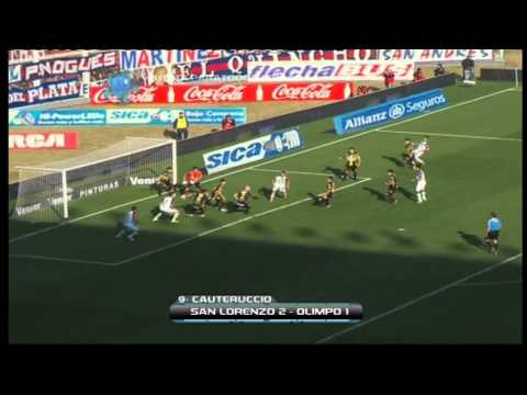 Todos los goles. Fecha 1 - Primera división. Torneo Inicial 2013. Fútbol Para Todos.