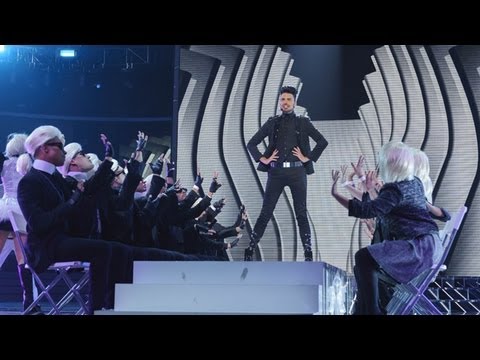 Rylan Clark sings Groove Is In The Heart/Gangnam Style medley - Live Week 2 - The X Factor UK 2012