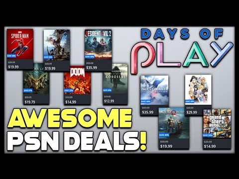 10 AWESOME PSN GAME DEALS RIGHT NOW - GREAT PS4 DEALS!