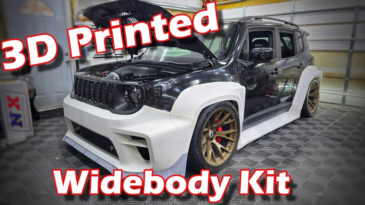 Assembling and Installing the 3D Printed Widebody Kit