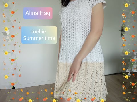 rochie Summer Time (crochet dress) платье крючком