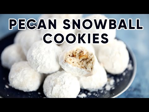 Pecan Snowball Cookies