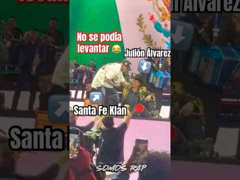 Julion Álvarez SE CAE por ayudar a Santa Fe Klan #santafeklan
