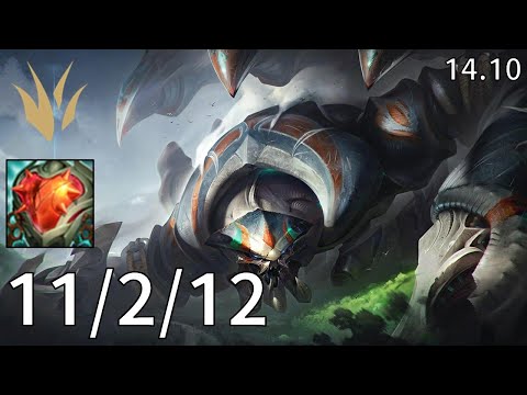 Skarner Jungle vs Xin Zhao - EUW Master | Patch 14.10