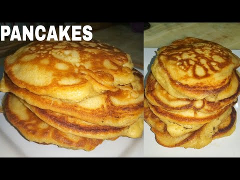 HOW TO MAKE NIGERIAN PANCAKES FROM SCRATCH|NIGERIAN PANCAKES #NigerianPancakes #FluffyPancake