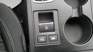 Subaru Electronic E-Brake release.