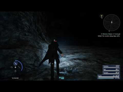 Final Fantasy XV playthrough pt120 - GLITCHED Dungeon? KING of the Giants/XP TIME!