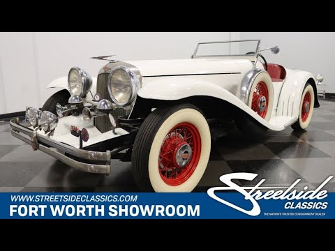 1929 Duesenberg Replica (CC-1426048) for sale in Ft Worth, Texas