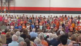 Grandparents Day assembly at Rogers Elementary, Waterloo, IL