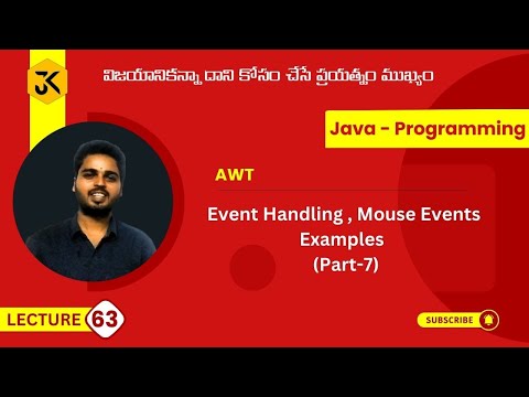 63 Java Awt Event Handling Mouse Events Examples Part Vii Corejava Java Javaplaylist