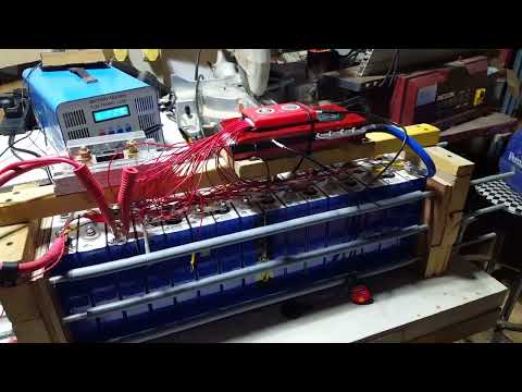 Testing used Grade B LittoKala LiFePO4 cells. How bad is Cell 14 & what remains of the 105Ah?