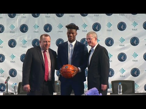 Jimmy Butler Debuts In 1st News Conference With Timberwolves
