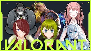 【#VALORANT】お強な皆さんとVALOアンレで遊ぶ【#個人Vtuber/#葉月月渚】