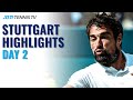 Chardy Battles Hanfmann, Gojowczyk & Koepfer In Action At Home | Stuttgart 2021 Day 2 Highlights