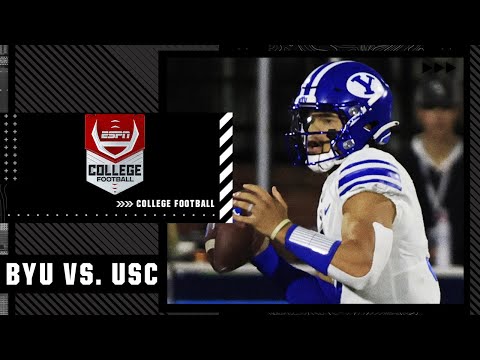 BYU Cougars at USC Trojans | Full Game Highlights