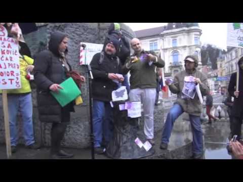 Protest soočenja s korupcijo, 2.del - YouTube