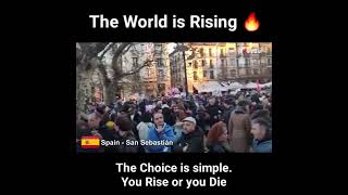 THE WORLD RISING