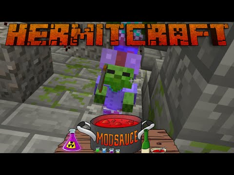 HermitCraft ~ ModSauce ~ Ep 13 ~ Flux Armor & Showers!