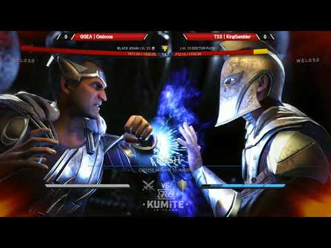 [Kumite In Texas 2018] - Injustice 2 Top 8 GGEA | Ominous vs TSS | KingGambler