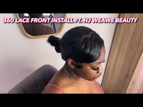 Install lace front 360 with royalhaircollections ft Hj...