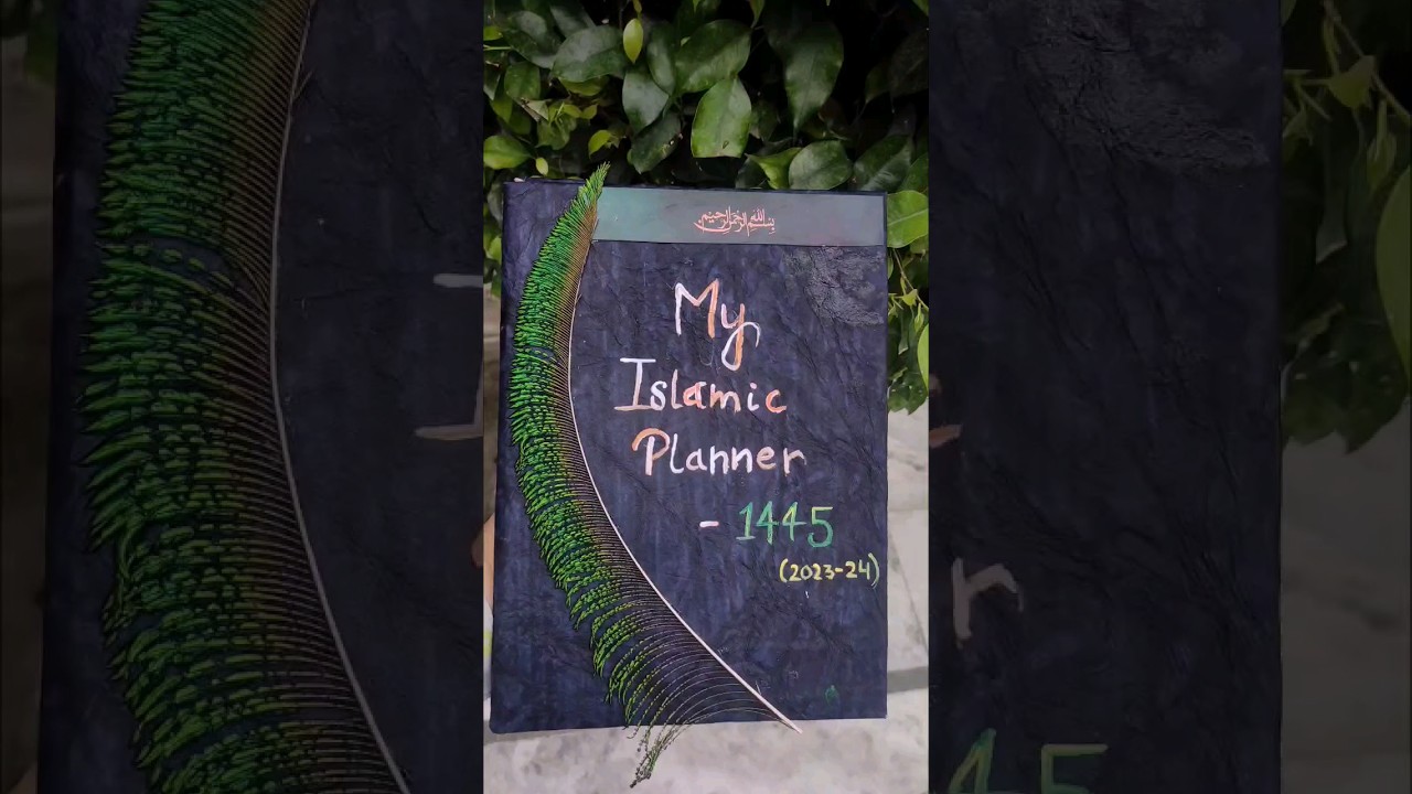 My Islamic Planner #diy