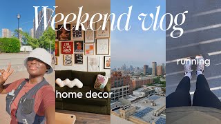 VLOG | Settling Into My New Apartment 🏡, home  updates + 5K Training