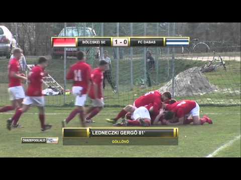 BÖLCSKEI SE - FC DABAS 1 - 1( 0 - 0)